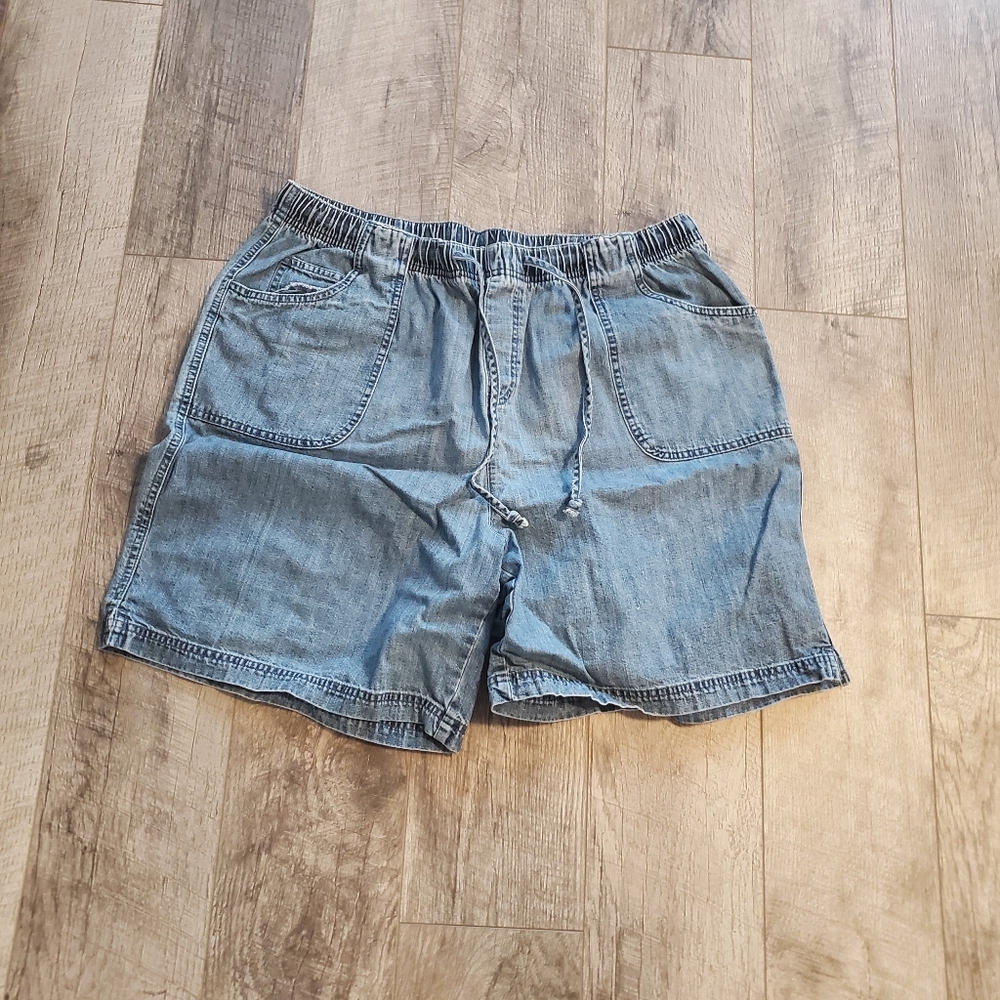Stretch denim L.A Blues Shorts